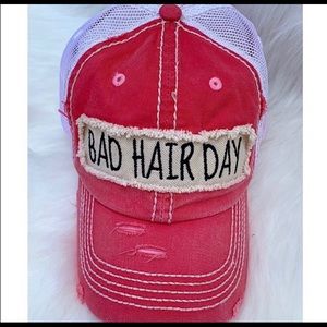 KBETHOS Vintage Distressed “BAD HAIR DAY” Cap